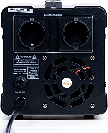 Автоматический стабилизатор напряжения Alteco HDR 2000 вид сзади Автоматический стабилизатор напряжения Alteco HDR 2000 вид сзади