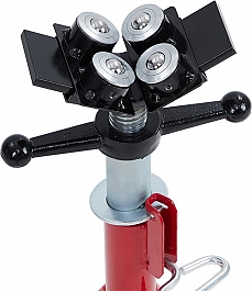 Использование двойной роликовой насадки для трубных опор Remmers Atlant 1/8-12