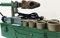 Комплектация паяльника для полипропиленовых труб Rotorica Rocket Welder 63 серия Top