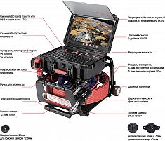 Комплектующие проталкиваемой телеинспекционной системы Rotorica Dual Pipe Eye 53/219