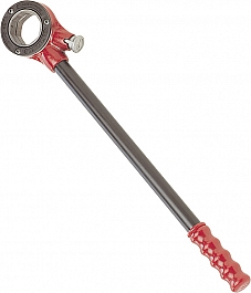 Односекционная трещотка клуппа ручного Virax 1/2"-3/4"-1"-1 1/4"-1 1/2"-2" BSPT Правая