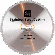 Пильное полотно для нержавеющей стали Fein Stainless Steel Cutting 355×25,4×2,4 мм