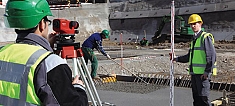 Применение оптических нивелиров Hilti POL 10
