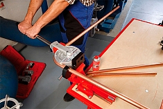 Применение ручных трубогибов Rothenberger Robend H+W Plus 16 мм (5/8")