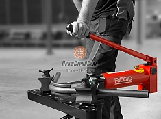 Применение трубогиба гидравлического ручного с открытой пластиной Ridgid 3801