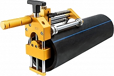 Применение устройства для снятия оксидного слоя на полиэтиленовых трубах Rotorica ERS 24 Применение устройства для снятия оксидного слоя на полиэтиленовых трубах Rotorica ERS 24