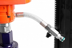 Система подачи воды двигателя алмазного бурения Messer DM-250 Система подачи воды двигателя алмазного бурения Messer DM-250